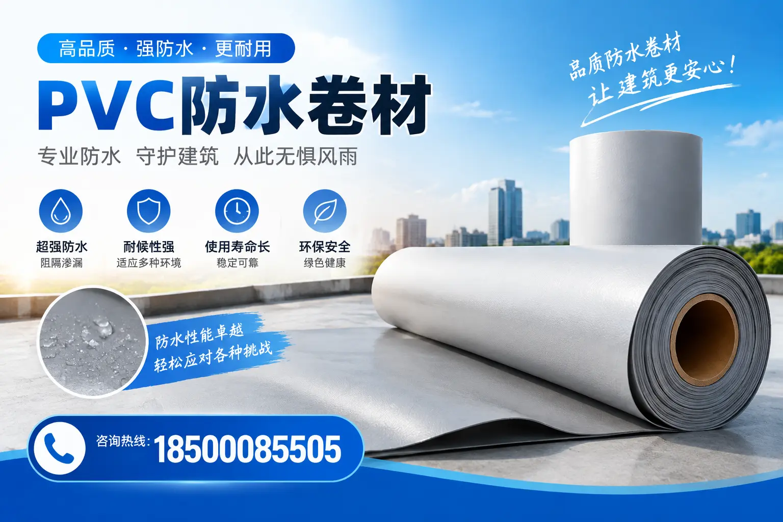 如何选择高质量的PVC防水卷材？黄冈消费者必看指南